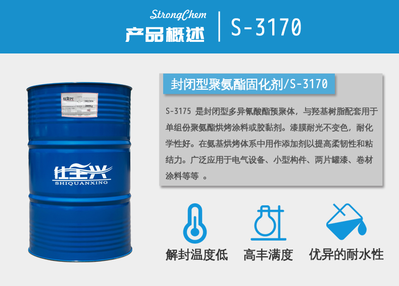 S-3170封闭型固化剂概述